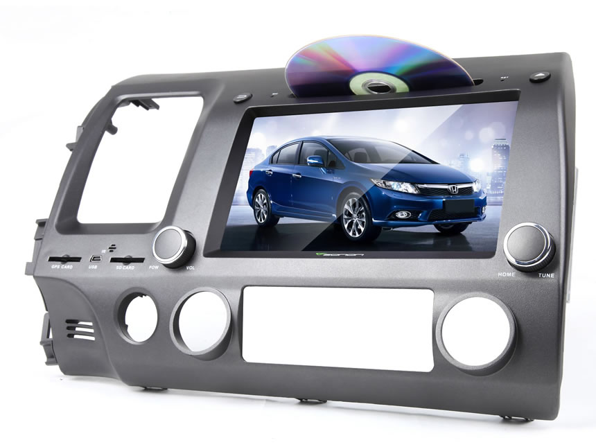 Honda Civic Android 6.0 Marshmallow 8″ Multimedia Car DVD GPS with Mutual Control Easy Connection