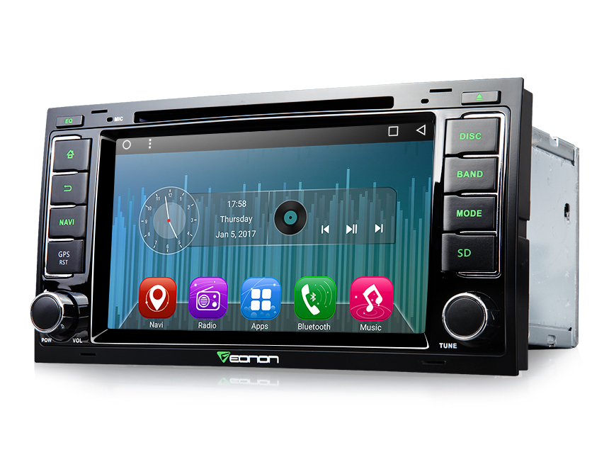 Volkswagen(VW) Touareg/T5 Multivan/Transporter Android 6.0 Marshmallow Multimedia Car GPS 7" HD Digital Capacitive Touchscreen 16GB ROM Car Stereo Support External DAB+ OBD2 Dashcam