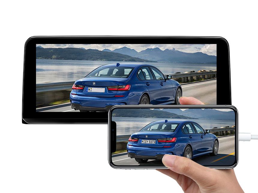 Eonon May Day Sale  BMW 3 Series (F30/F31/F34/F35) BMW 4 Series (F32/F33/F36) Android 8.1 10.25 Inch HD Touchscreen Car GPS Navigation System Compatible With iDrive System Steering Wheel Control  Factory Car Radio DVD Player Bluetooth