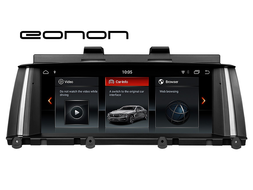 Eonon May Day Sale  BMW X3 F25/X4 F26(2014-2016) NBT Car Stereo Support Apple/Android Car Auto Play Retain BMW iDrive System, CAR DVD, Bluetooth, SWC, Backup Cam etc. 8.8 Inch Anti-glare HD Touchscreen Android 8.1 OS 32G ROM In Dash Car Head Unit GPS Navigation System