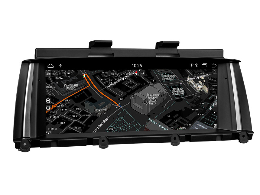 BMW X3 F25/X4 F26(2014-2016) NBT Car Stereo Support Apple/Android Car Auto Play Retain BMW iDrive System, CAR DVD, Bluetooth, SWC, Backup Cam etc. 8.8 Inch Anti-glare HD Touchscreen Android 8.1 OS 32G ROM In Dash Car Head Unit GPS Navigation System