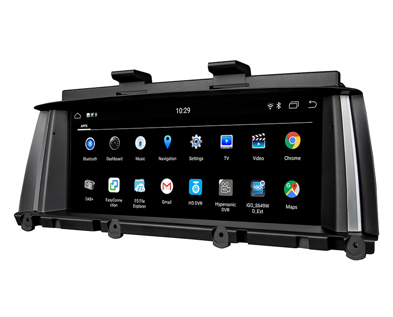 Eonon May Day Sale  BMW X3 F25 X4 F26 2014-2016 NBT Android 9.0 Pie Car Stereo with Built-in Android Auto/Apple Car Auto Play 8.8 Inch IPS Touchscreen Car GPS Navigation Compatible with Original BMW iDrive System Support Bluetooth Wi-Fi Split Screen