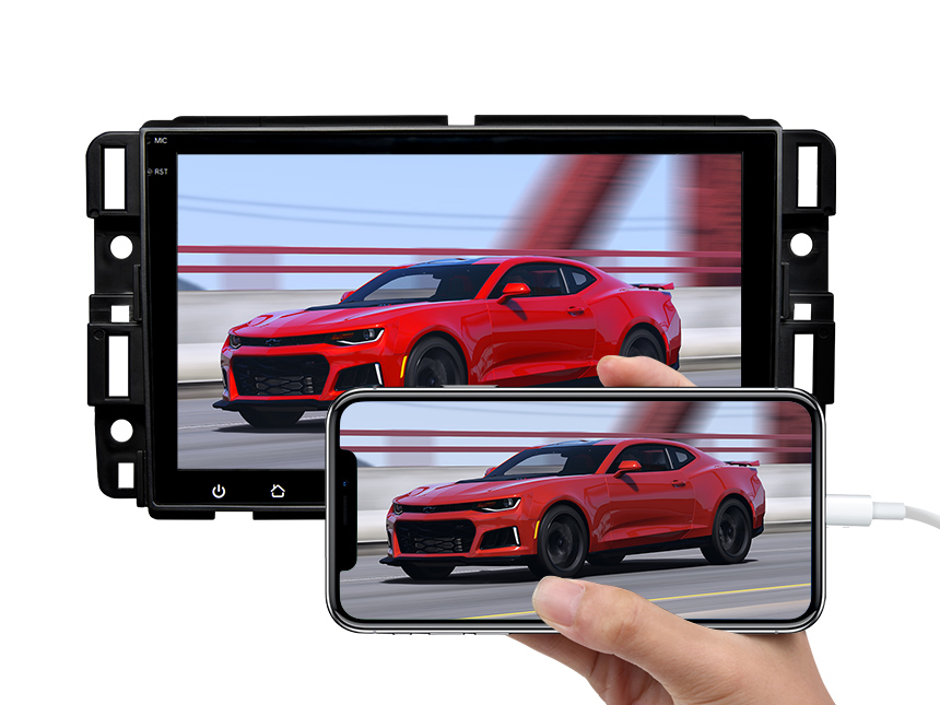Bose touch shop screen car radio