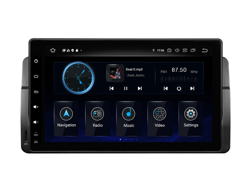 Eonon BMW 3 Series E46 Android 10 4GB RAM 64GB ROM Car Stereo 9 Inch IPS Display Car GPS Navigation Built-in Apple CarPlay Head Unit Built-in Android Auto Car Radio - GA9450D