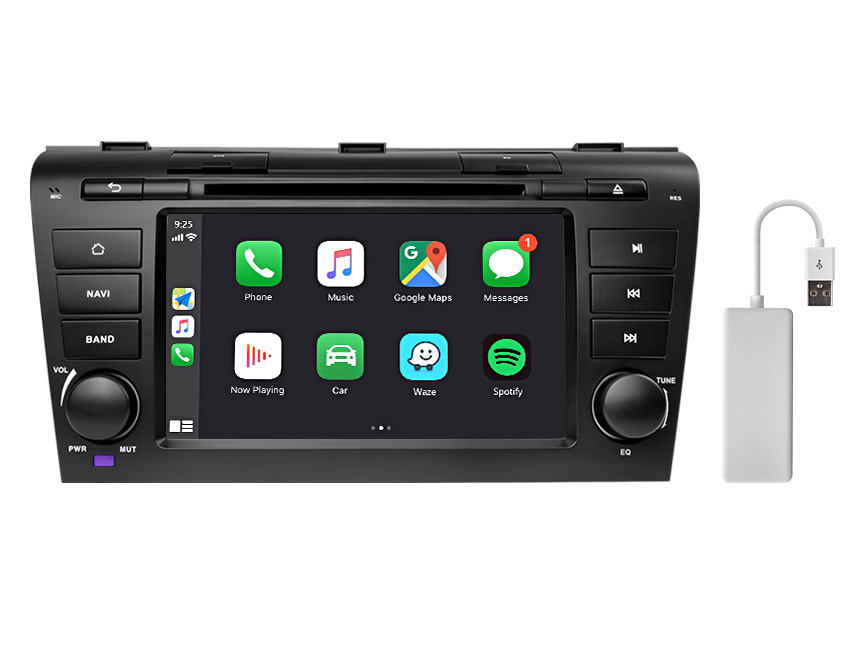 Eonon May Day Sale  04-09 Mazda 3 Android 10 Car Stereo 7 Inch Touchscreen Car GPS Navigation Head Unit with 32G ROM Bluetooth 5.0 Car DVD Player