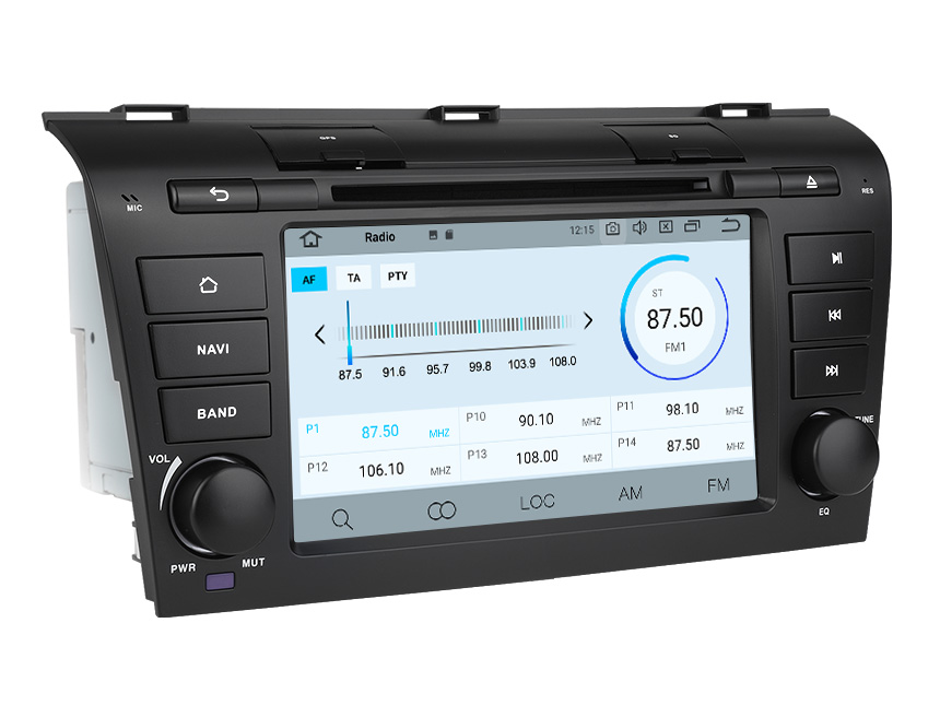Eonon 7" Android 10 Pantalla Táctil estéreo de coche DVD GPS DAB BT para Mazda 3 2004-2009 