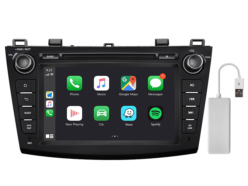 Eonon May Day Sale  10-13 Mazda 3 Android 10 Car Stereo 8 Inch Touchscreen Car GPS Navigation Head Unit with 32G ROM Bluetooth 5.0 Car DVD Player - GA9463