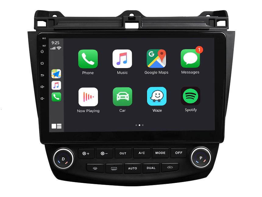 Eonon May Day Sale  Honda Accord 2003-2007 10.1 Inch Android 10 Car Stereo Built-in Apple CarPlay Car GPS Navigation Built-in DSP Head Unit