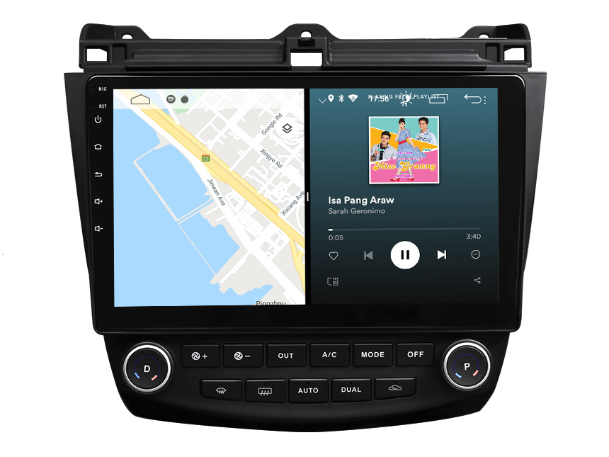 Eonon May Day Sale  Honda Accord 2003-2007 10.1 Inch Android 10 Car Stereo Built-in Apple CarPlay Car GPS Navigation Built-in DSP Head Unit