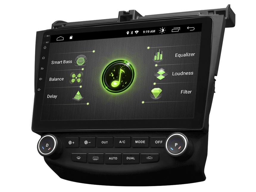 Easter Sale  Honda Accord 2003-2007 10.1 Inch Android 10 Car Stereo Built-in Apple CarPlay Car GPS Navigation Built-in DSP Head Unit