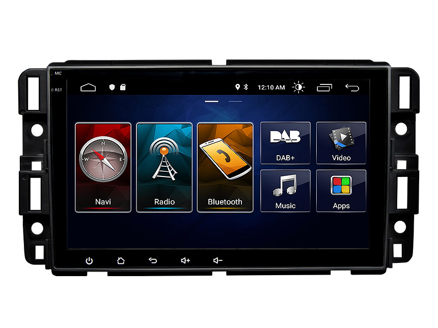 Eonon Chevrolet GMC Buick Android 10 Car Stereo with Built-in Apple Car Auto Play Built-in DSP 8 Inch IPS Full Touchscreen Car GPS Navigation