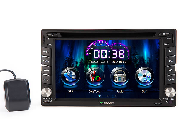 6.2 Inch Digital Touch Screen Car DVD Player with Built-in GPS & Screen Mirroring Function for Nissan