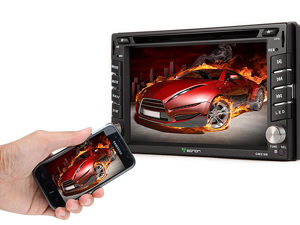 6.2 Inch Digital Touch Screen Car DVD Player with Built-in GPS & Screen Mirroring Function for Nissan