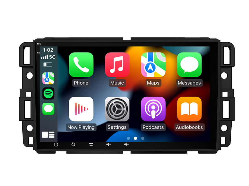Eonon Chevy/GMC/Buick Android 12 Wireless Apple CarPlay & Android Auto Car Radio with 4GB RAM & 8 Inch QLED Touch Screen - GMA12S