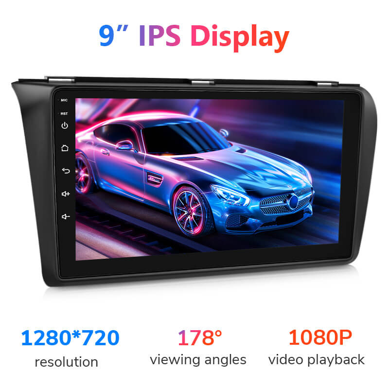 Eonon Mother’s Day Sale Eonon 04-09 Mazda 3 Android 13 Wireless CarPlay & Android Auto Car Radio with 9 Inch IPS Touch Screen
