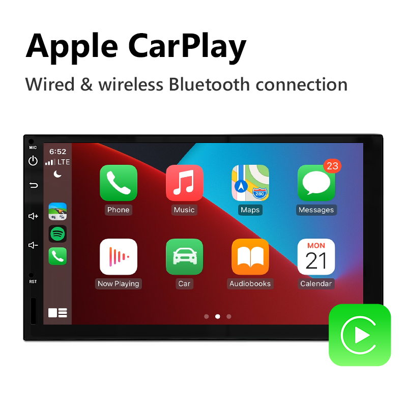 Eonon May Day Sale  7 Inch Android 10 Universal Double Din Car Stereo Support Wireless Apple CarPlay & Android Auto