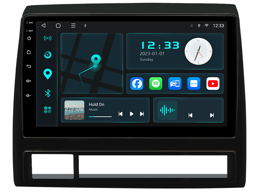 Eonon Toyota Tacoma Android 10 Car Stereo 9 Inch IPS Display Car Stereo with Wireless CarPlay Android Auto and 32G ROM Built-in DSP Car Radio - Q21PRO