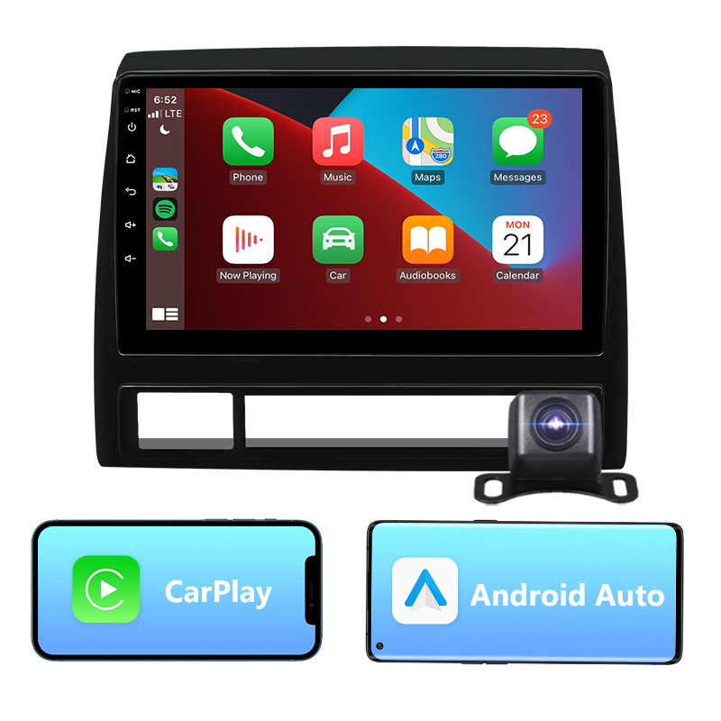 Eonon Toyota Tacoma Android 10 Car Stereo 9 Inch IPS Display Car Stereo with Wireless CarPlay Android Auto and 32G ROM Built-in DSP Car Radio - Q21PRO