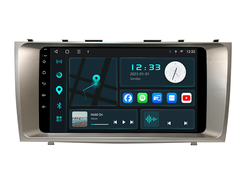 Eonon Toyota Camry Aurion Android 10 Car Stereo Wireless CarPlay Android Auto and 32G ROM Built-in DSP Car Radio with 9 Inch IPS Display - Q24PRO
