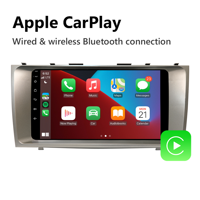 Eonon Toyota Camry Aurion Android 10 Car Stereo Wireless CarPlay Android Auto and 32G ROM Built-in DSP Car Radio with 9 Inch IPS Display - Q24PRO