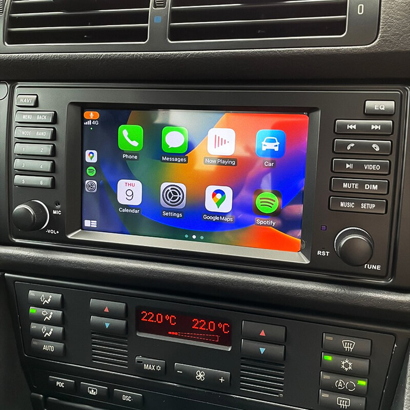 Eonon Cyber Week 1995-2002 BMW 5 Series E39 Android 10 Wireless Apple CarPlay & Android Auto Car Radio with 8-core Processor & 7 Inch IPS Touch Screen