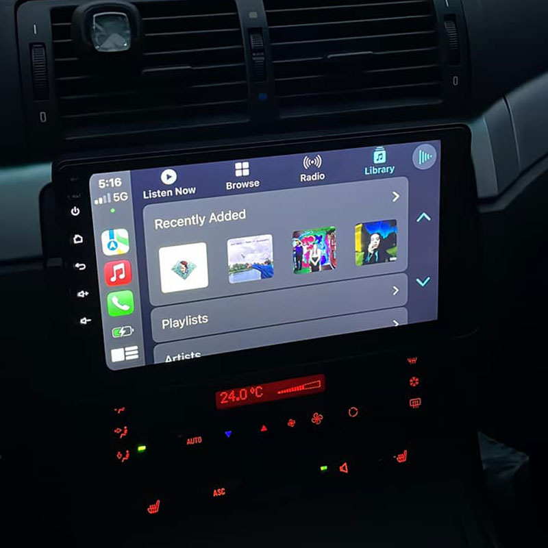 Eonon BMW 3 Series E46 Android 10 Car Stereo Support Wired and Wireless Apple CarPlay & Android Auto 9 Inch IPS Display Android Car Radio - Q50PRO