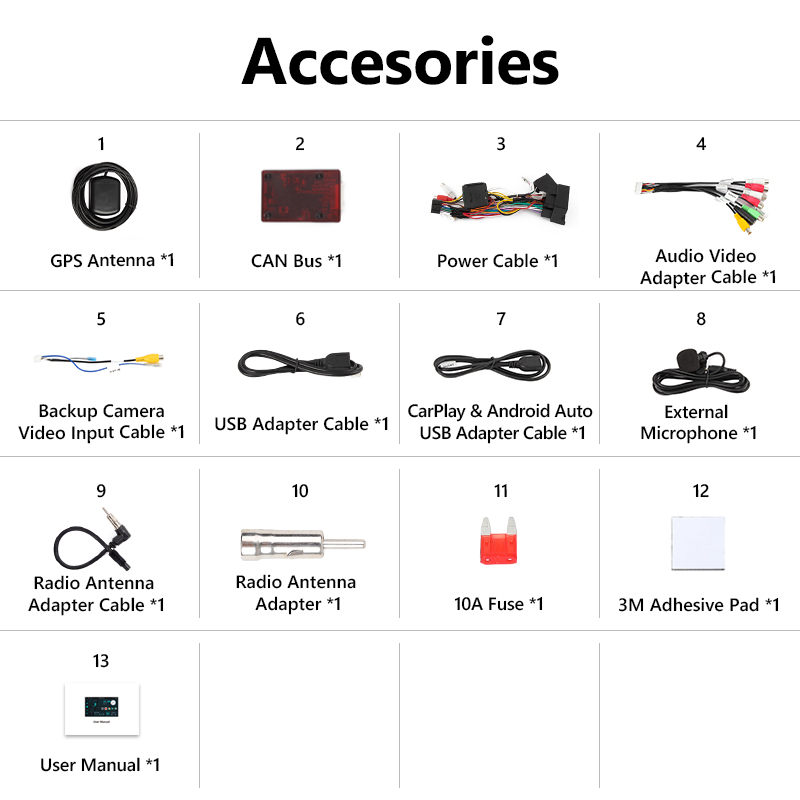 Eonon BMW 3 Series E46 Android 10 Car Stereo Support Wired and Wireless Apple CarPlay & Android Auto 9 Inch IPS Display Android Car Radio - Q50PRO