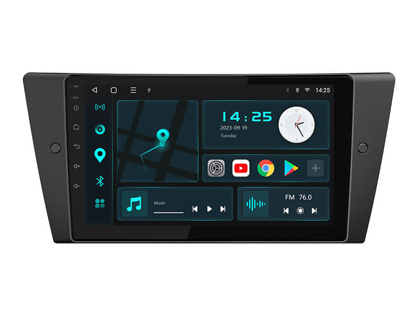 Radio pantalla 9 QLED Android auto y Apple Carplay + CÁMARA DE REVERS –  Mumu Audio Car