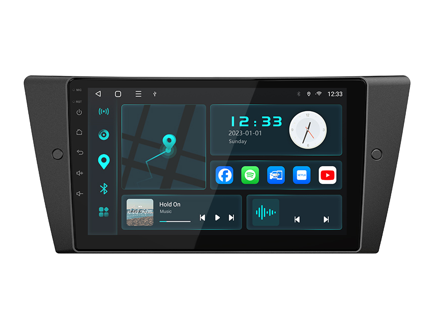 Eonon BMW 3 Series E90-E93 Android 10 Car Stereo with 9 Inch IPS display screen and Build-in Wireless CarPlay Android Auto - BQ65PRO【Refurbished】