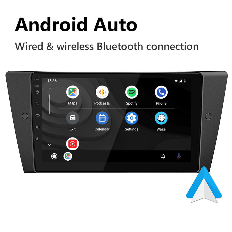 Eonon BMW 3 Series E90-E93 Android 10 Car Stereo with 9 Inch IPS display screen and Build-in Wireless CarPlay Android Auto - BQ65PRO【Refurbished】