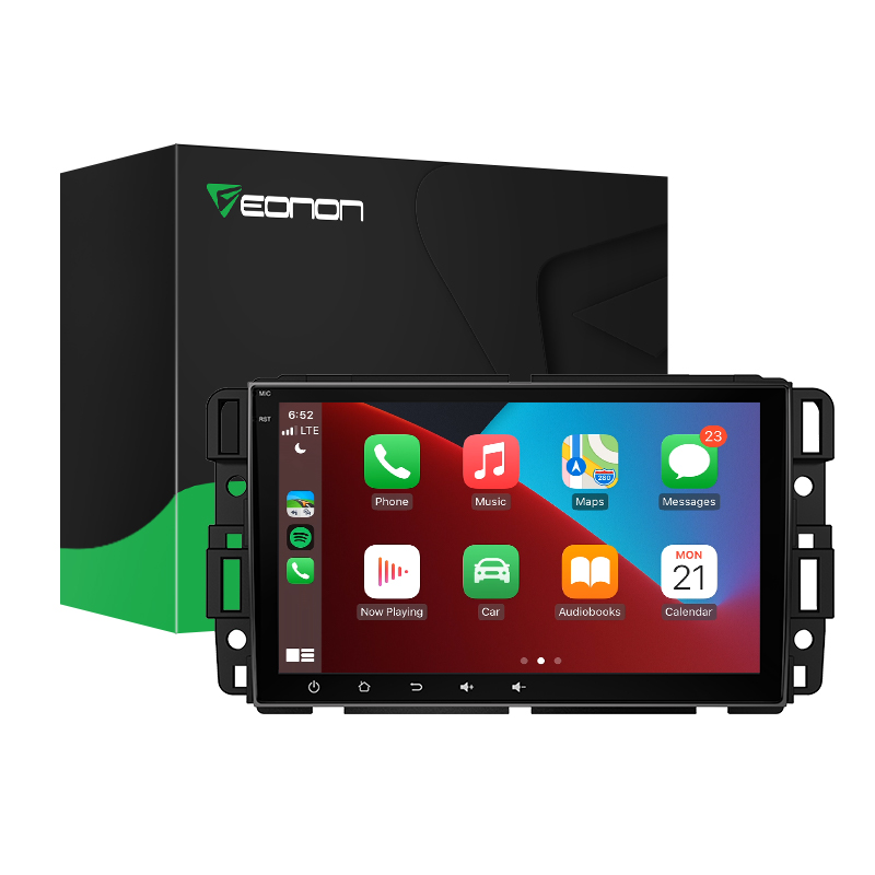 Eonon Chevrolet GMC Buick Android 10 Car Stereo with Built-in Wireless Apple CarPlay & Android Auto 8 Inch Full touch IPS Screen Car Radio - Q80PRO