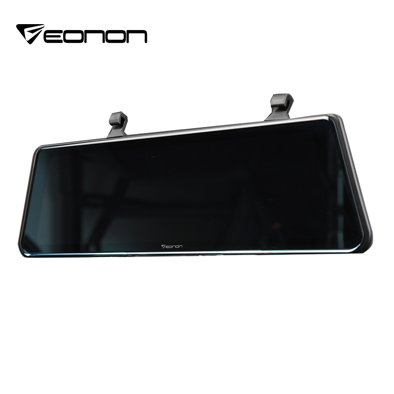 Eonon SMEDIA 9.88" Full Touch Screen Streaming Media AHD Backup Camera, Dual Lens Mirror Dashcam with 140°Wide Angle, LDWS, GPS and G-Sensor - R0011