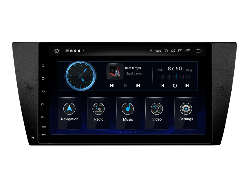 Eonon BMW 3 Series E90 E91 E92 E93 Android 11 Car Stereo Support Wired and Wireless Apple CarPlay & Android Auto 9 Inch IPS Display Android Car Radio - R65