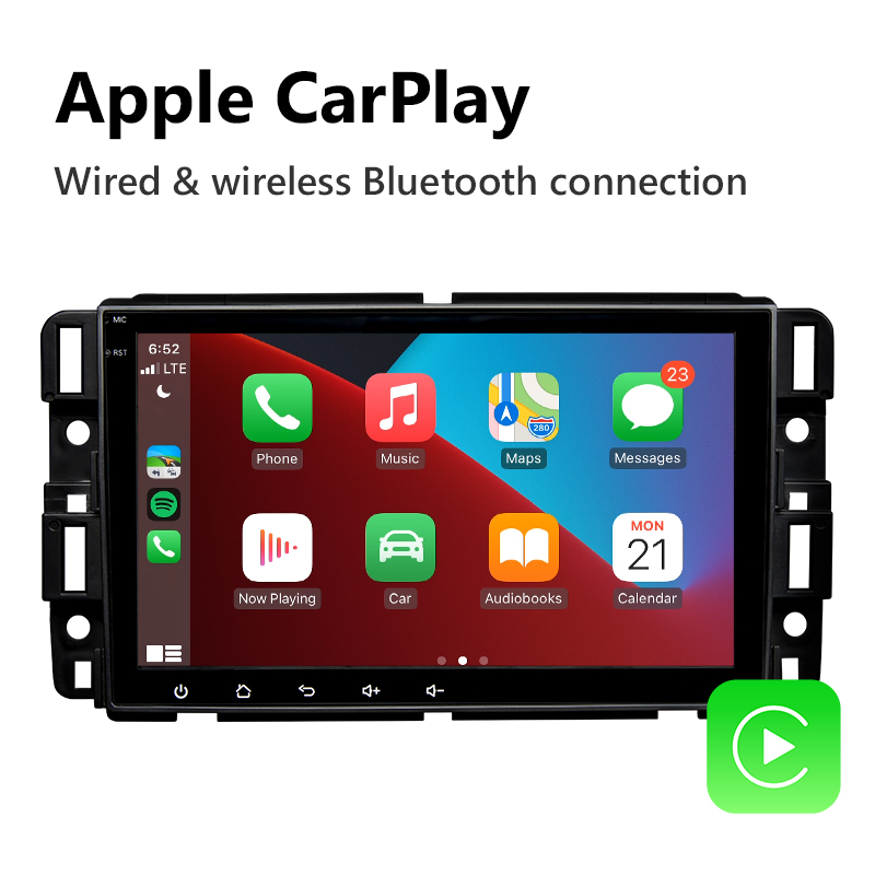 Eonon Chevrolet GMC Buick Android 11 Car Stereo Support Wired and Wireless Apple CarPlay & Android Auto 8 Inch IPS Display Android Car Radio - R80