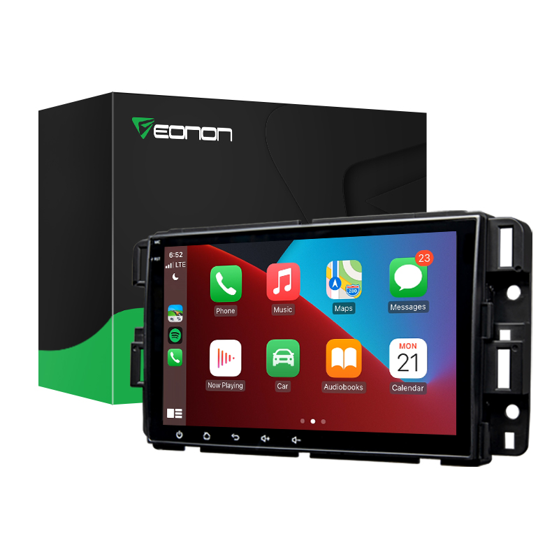 Built-in CarPlay& Android Auto/DSP/IPS Display Upgrade Version-2022 Android 11 Car Stereo Eonon 8 Inch Double Din Car Radio Applicable to Chevrolet/GMC/Buick Support Custom UI/Bluetooth 5.0-R80 