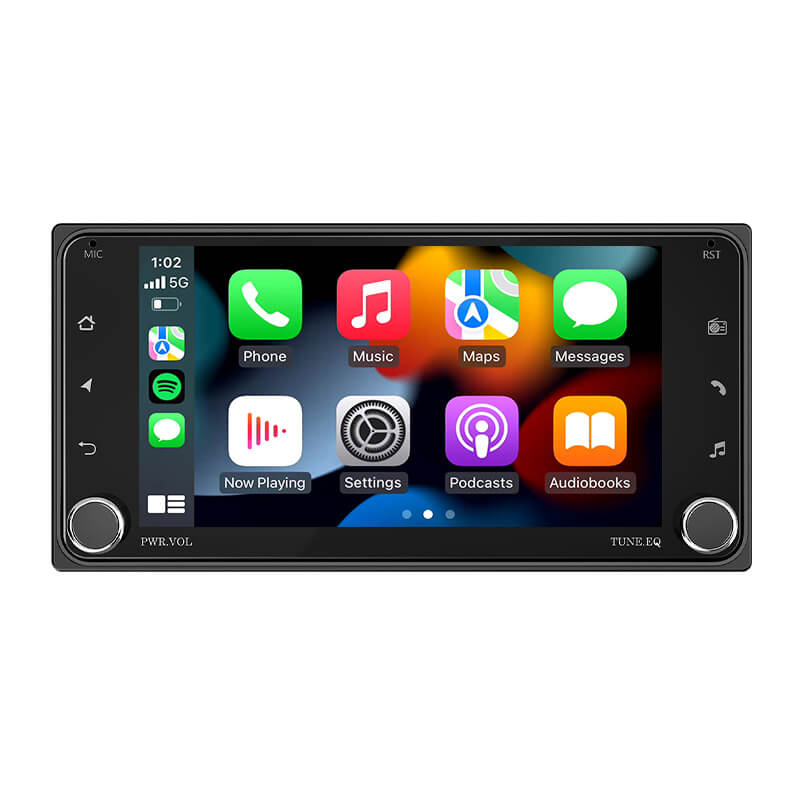 Eonon Toyota Android 12 Wireless Apple CarPlay & Android Auto Car Radio with 6GB RAM & 7 Inch QLED Touch Screen